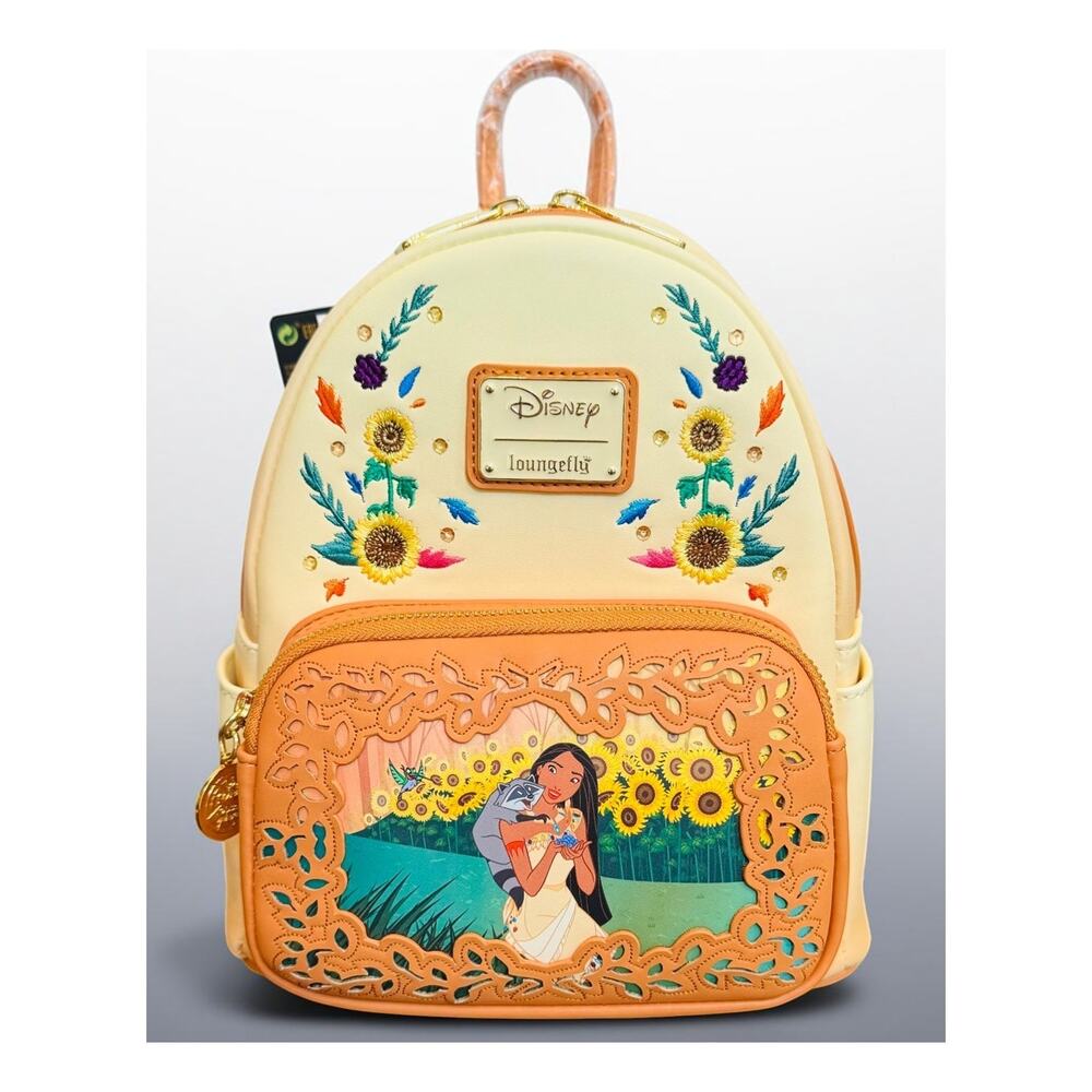 Loungefly Disney Pocahontas Princess Stories Mini Backpack NWT Limited Release